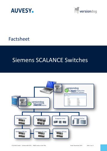 Factsheet - Siemens SCALANCE Switch