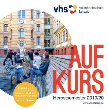 VHS Leipzig - Herbstsemesterprogramm 2019-20