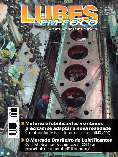 Revista Lubes em Foco - Ed 70  /  Lubes em Foco Magazine - Issue 70