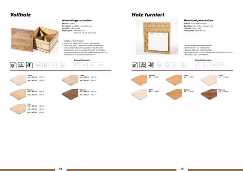 Trotec Materialkatalog Weber