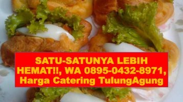 PALING MURAH !!, CALL/WA 0895-0432-8971, Catering Harian Tulungagung