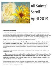 April 2019 Newsletter