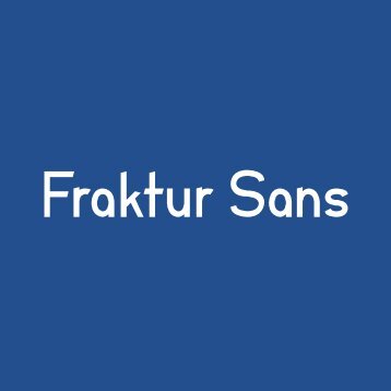 Fraktur Sans