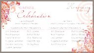 2019 Summer Celebration Tributes Slide Show