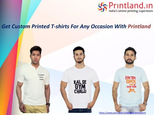 printland t shirt