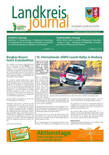 Landkreisjournal Nr.095/2016