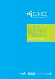 5th CENSIS Tech Summit 2018 Agenda
