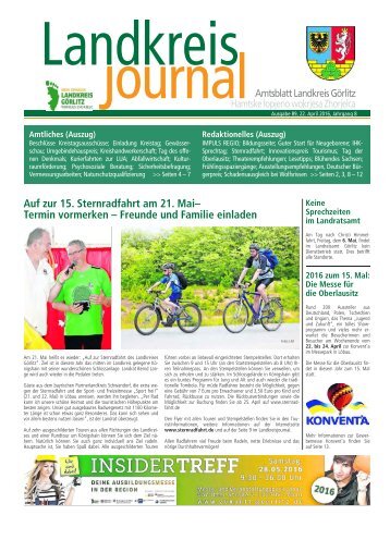 Landkreisjournal Nr.089/2016