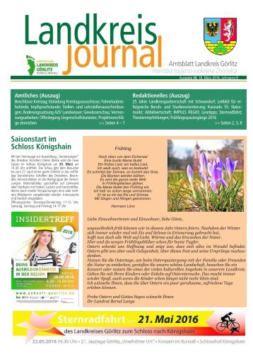 Landkreisjournal Nr.088/2016