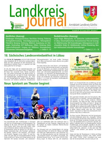 Landkreisjournal Nr.081/2015