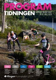 Programtidningen O-Ringen Kolmården 2019