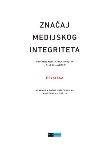 Značaj medijskog integriteta - Promo