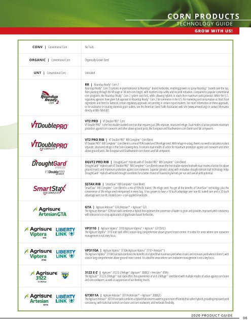 2020 Seed Product Guide