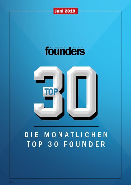 founders Magazin Ausgabe 3