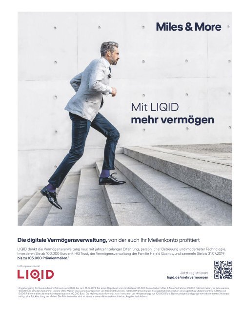 Lufthansa Exclusive Magazin 07/2019