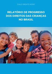 RELATÓRIO DE PROGRESSO DOS DIREITOS DAS CRIANÇAS NO BRASIL