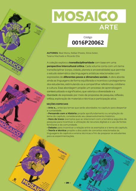 Catálogo de obras PNLD 2020 _ Editora Ática Scipione