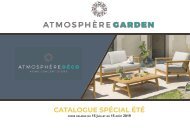 Catalogue Spécial été Atmosphère Garden