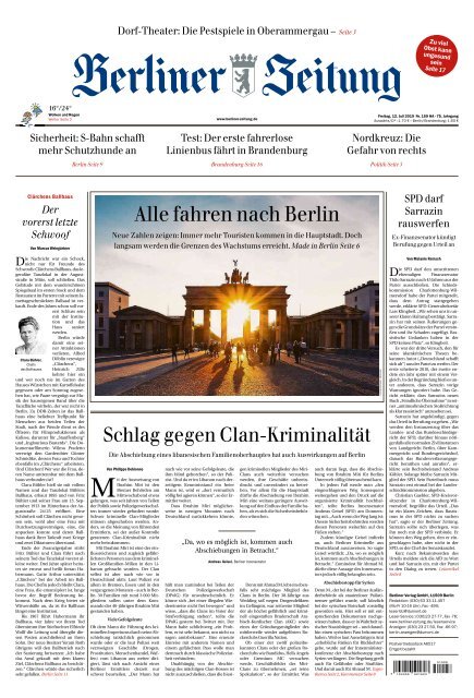 Berliner Zeitung 12.07.2019