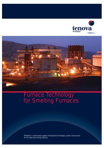 Furnace Technology for Smelting Furnaces - Tenova