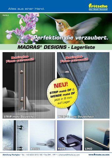 FL010.5 - friINFO - Madras Designs Lagerliste 2019