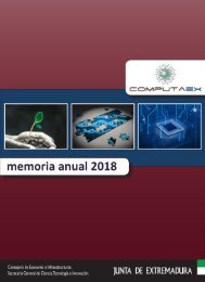 Memoria COMPUTAEX 2018