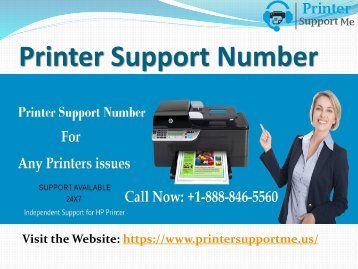 Call Now Printer Support Number +(1)-888-846-5560