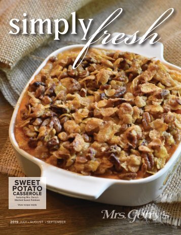 Simply Fresh 2019 July, August, and September