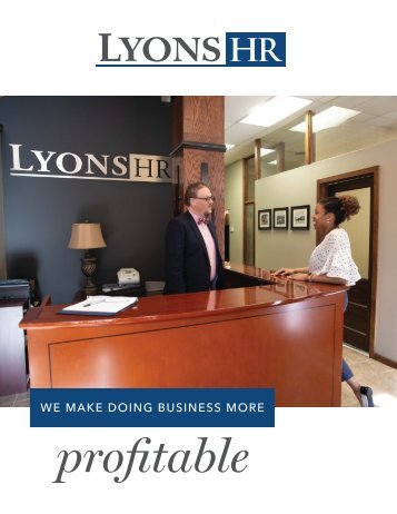 Lyons HR brochure