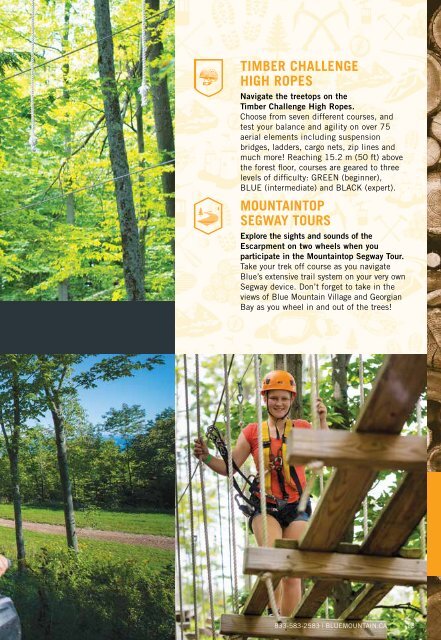 Blue Mountain Summer Adventure Guide 2019