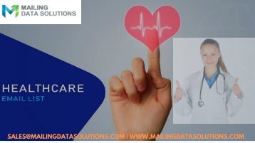  Healthcare Email Lists|Healthcare Mailing List