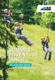 Blue Mountain Summer Guide 2019