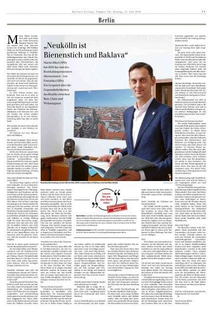 Berliner Zeitung 15.07.2019