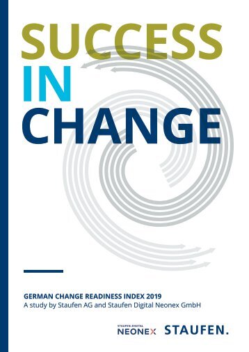 Study Success in Change - German Change Readiness index 2019