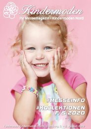 Kindermoden Nord Messemagazin August 2019