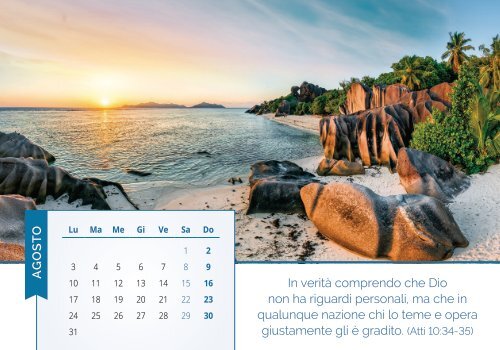 Voice of Hope Kalender 2020_italienisch