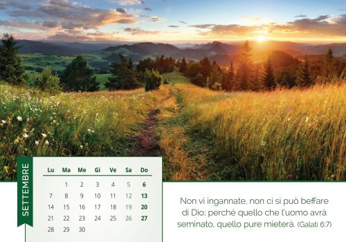 Voice of Hope Kalender 2020_italienisch