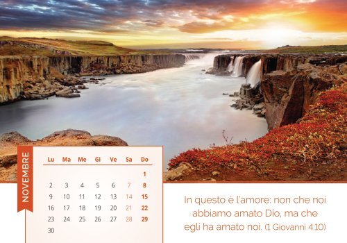 Voice of Hope Kalender 2020_italienisch