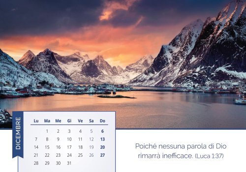 Voice of Hope Kalender 2020_italienisch