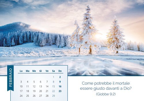 Voice of Hope Kalender 2020_italienisch