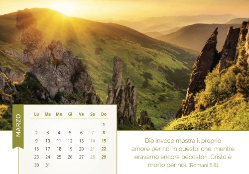 Voice of Hope Kalender 2020_italienisch