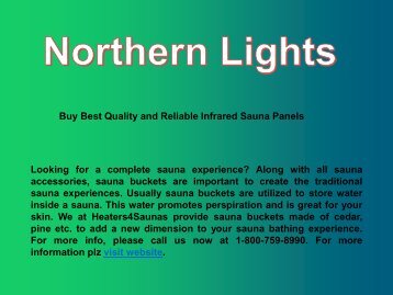 Buy Best Quality and Reliable Infrared Sauna Panels