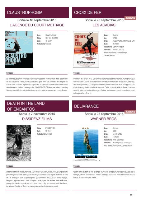 Le Plus Boxoffice n°23 – 14 septembre 2015