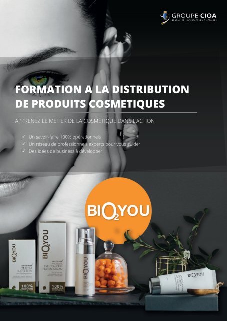 E-Book Formation à la distribution de produits BIO2YOU