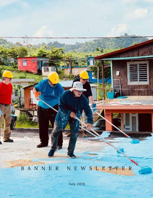Banner Newsletter July 2019