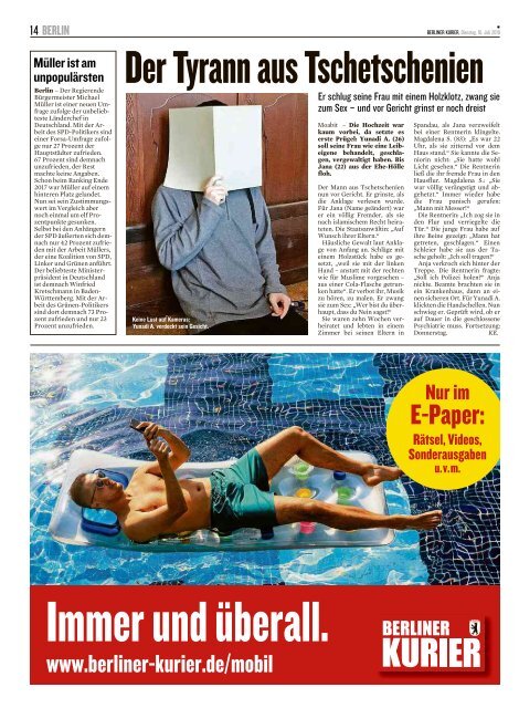 Berliner Kurier 16.07.2019