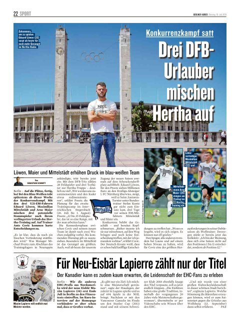 Berliner Kurier 16.07.2019