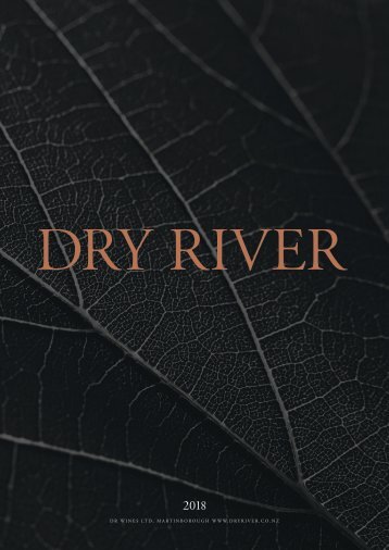 Dry River 2018 annual magazine