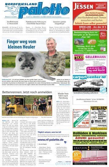 Nordfriesland Palette 29 2019