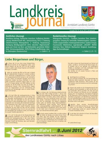 Landkreisjournal Nr. 038/2012